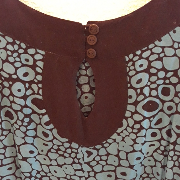 New MIB Turquoise Black Dress w/ Keyhole - Picture 5 of 8